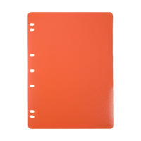 Carpeta de Gran Capacidad A4, 7 Anillas, Antideslizante, para Hojas Sueltas, Material PP, Almacenamiento de Oficina