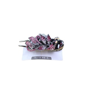 Pinza de Pelo Estilo Coreano con Pedrería, Adorno para el Cabello de Mujer, Regalo, Verano 2021, Origen Yiwu, Plástico, Artesanía Manual - Product Image 5