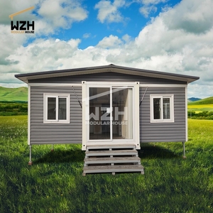 Casa prefabricada de 6 MT por 20 metros de largo dos recamaras Tesla un dormitorio pisos economicos - Product Image 1