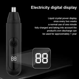 Tondeuse à poils de nez portable pour hommes, rechargeable, outil d'épilation indolore pour le visage et les sourcils - Product Image 6