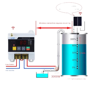 ソーラー充填レベルセンサーGPRS Wifi水タンクデジタル水レベルセンサーワイヤレス水タンクレベルセンサーモニター - Product Image 1
