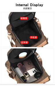 Anti Theft Nylon <b>Backpacks</b> for Women <b>Waterproof</b> <b>Backpack</b> <b>School</b> Bags for Girls Large Capacity Travel Bag Female - Product Image 6