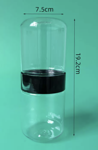 Bán Buôn Trong Suốt Pet Container Với 2-Hai Mặt Nắp Tùy Chỉnh Thiết Kế Nhãn Dán Mô Hình Lưu Trữ Nhà Tổ Chức Thực Phẩm An Toàn Nhựa - Product Image 6