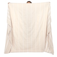 Couvertures de luxe turques personnalisées, jet pur XL, jeté léger, serviette de plage, pique-nique, linge de lit Double, couverture en coton