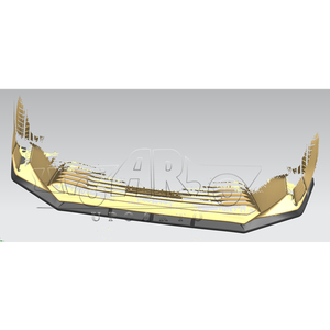 ชุดแต่งกันชนหน้ารถยนต์ Vios AC100 วัสดุพลาสติก ลายคาร์บอนไฟเบอร์ 3 ชิ้น สำหรับ Toyota Yaris <span class=keywords><strong>Ativ</strong></span> Vios AC100 ปี <span class=keywords><strong>2023</strong></span>+ - Product Image 4