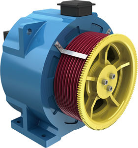 GLS20 Qualität Beste Elektromotor Getriebe lose Traktion maschine Getriebe los für Passagiere Wohn aufzüge GEM Made in <span class=keywords><strong>China</strong></span> - Product Image 2