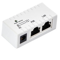 DC Poe Injecteur 12V/48v Synthétiseur Alimentation Sans Fil AP Ethernet Séparateur Réseau Commutateurs 5-48V Tension D'entrée pour CAMÉRA