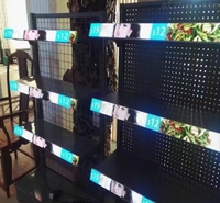 Écran d'affichage LED intelligent GOB pour étagères, étiquette de prix numérique, signalétique électronique de bord d'étagère pour supermarché, contrôle facile