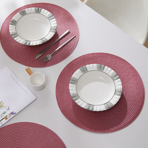Tabletex Vòng Bện placemats bảng thảm cho bàn ăn dệt có thể giặt không trượt nơi Thảm 15 inch cho mùa xuân - Product Image 4