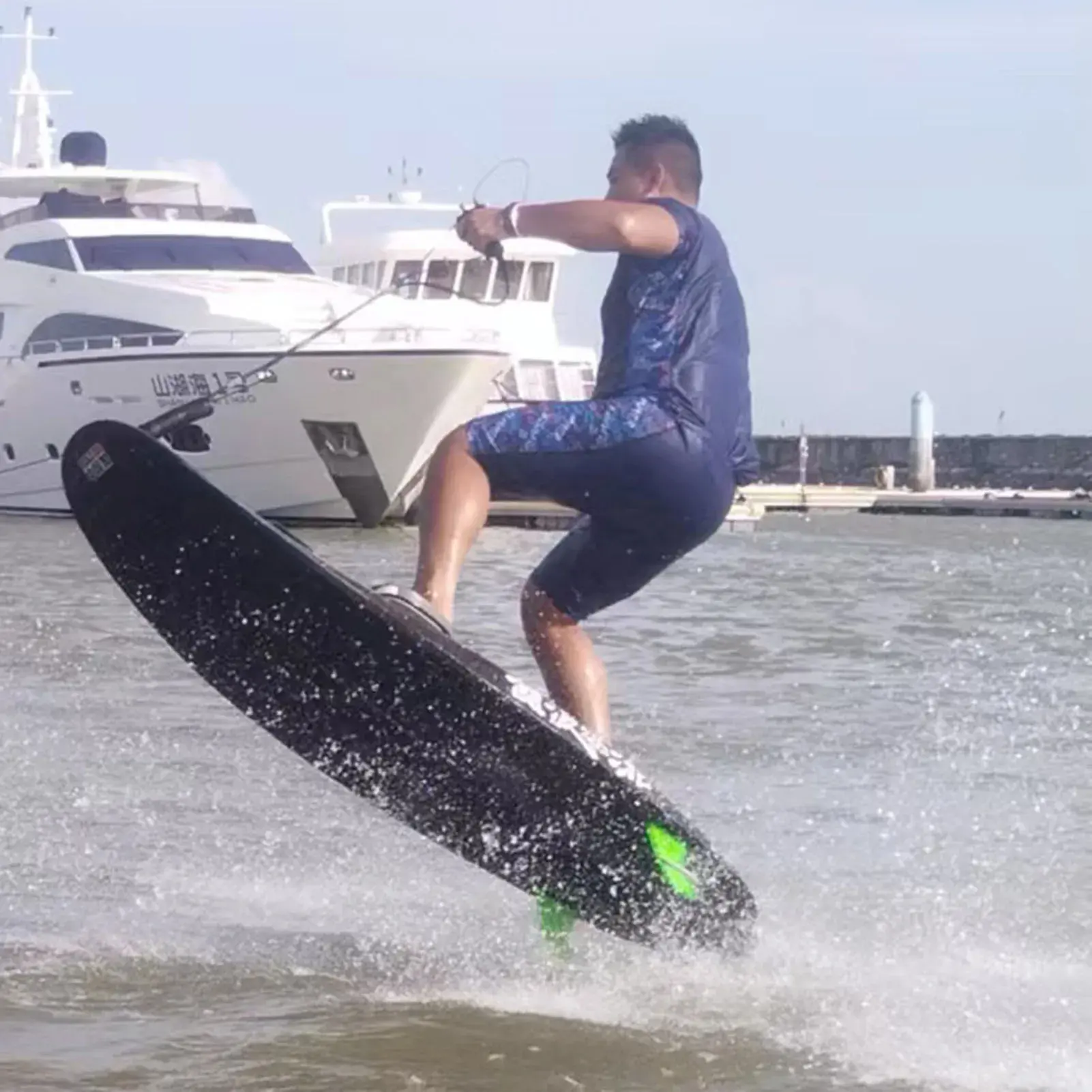 Oem Outdoor Carbon Fiber Adult Aquatic Power Jet Board Power Surfboard