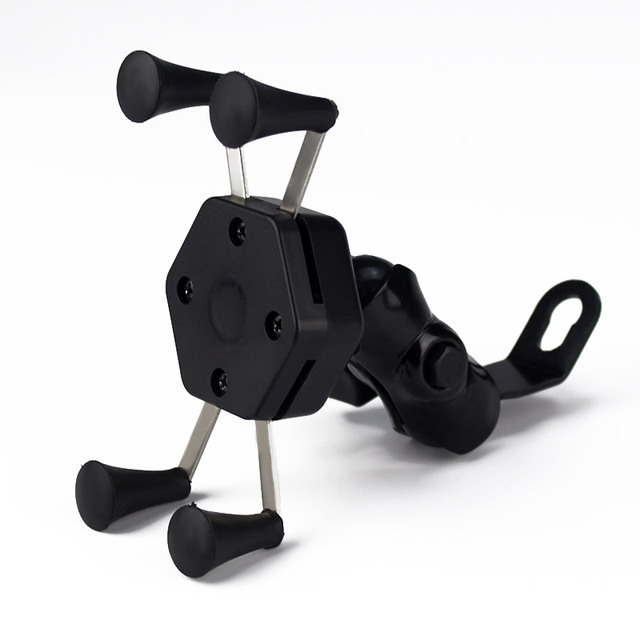 Outdoor Motorcycle Accessories X Shape Clamp E-bike Bike Phone Holders Motorcycle Phone Holder