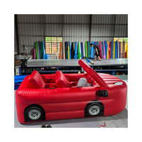 Hiyeah personnalisé 0.9mm PVC bâche gonflable eau hors-bord jouet gonflable voiture d'eau