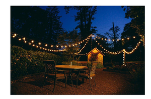 Bán Hot Bán Buôn Giáng Sinh 25Ft G40 <span class=keywords><strong>Globe</strong></span> Glass LED Năng Lượng Mặt Trời Chuỗi Ngoài Trời Đèn Dây - Product Image 6