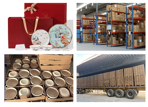 Assiette en céramique européenne à motif de rose en relief, fabriquée à la main, plateau à gâteau en céramique blanche nordique pour gâteau, dessert et décoration de mariage - Product Image 6