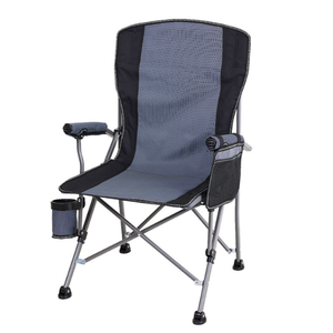 <span class=keywords><strong>Chaise</strong></span> de <span class=keywords><strong>camping</strong></span> pliable légère et moderne en acier <span class=keywords><strong>avec</strong></span> accoudoirs et dossier, portable pour la plage, le <span class=keywords><strong>camping</strong></span> et la pêche - Product Image 5