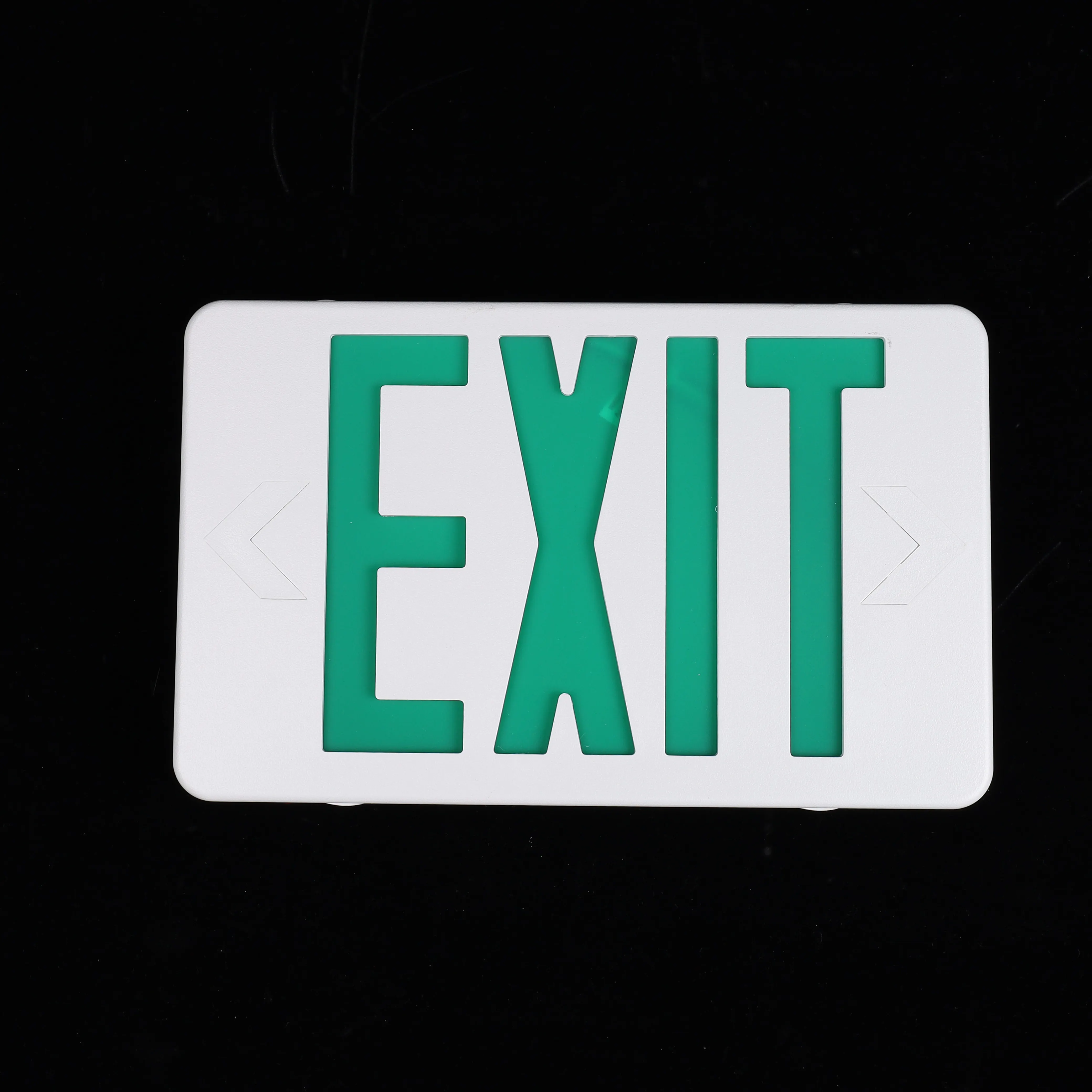 UL High Quality Safety Sign Fire Rechargeable Led With Backup Battery Exit Sign Emergency Light Fire Exit Light