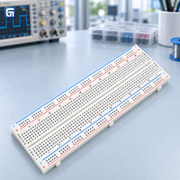 Borne d'expérimentation électronique sans soudure 830 points en ABS, réutilisable, pour prototypes et tests de circuits