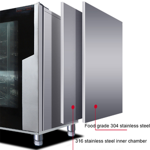 SH QDMECH Oven Kombinasi Komersial Multifungsi untuk Layanan Makanan, Oven Konveksi Uap, Oven Kombinasi - Product Image 5