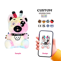 Boneka Keledai Kecil Biru Kustom, Produk Baru yang Lucu, Bahan Lembut dengan Isian Kapas PP, Boneka Eksklusif yang Dapat Dipesan Sesuai Keinginan
