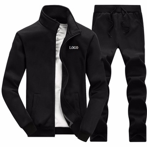 <span class=keywords><strong>Tuta</strong></span> Sportiva da <span class=keywords><strong>Uomo</strong></span> Personalizzabile con Logo, Completo Due Pezzi Primaverile e Invernale per Allenamento e Jogging per Adulti - Product Image 2