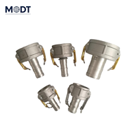 MDT Pompe à eau Tuyau d'incendie Raccord camlock en aluminium Connecteur rapide 1.5 pouces NPT Filetage PN16 Pression