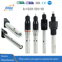 DDG-2080pro Sonde de mesure de conductivité d'eau et TDS, transmetteur, capteur, moniteur, compteur pour applications aquatiques, sortie 4-20mA