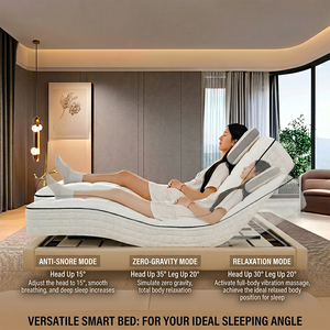 Colchón Moderno de Espuma Viscoelástica, Colchón Ajustable, Cama Doble, Individual, King/Queen Size, para Hotel, Apartamento, Sala de Estar - Product Image 2