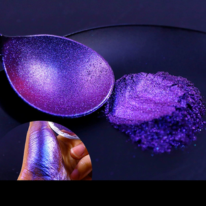Wholesales Cosmetic Grade Color Shift Mica Chameleon Powder Multichrome Loose <b>Eyeshadow</b> <b>Pigment</b> - Product Image 3