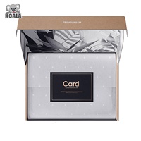 Conception personnalisée, bon prix, Production électronique Colth, papier noir, expédition, emballage, boîte cadeau Kraft