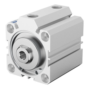 กระบอกลมแบบบาง Roany Pneumatic รุ่น SDA20 25 32 40 50 63 80 100X25 50 75 100 พร้อมแม่เหล็ก แบบลูกสูบสองทาง - Product Image 2