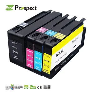 Prospect 950 951 H950XL H951XL Kompatibel Inkjet untuk HP Officejet Pro 251dw 276dw 8100 8600 8610 Ink Cartridge
