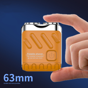 Nueva Mini Afeitadora de Bolsillo Portátil con Doble Cabezal Máquina de Afeitar Eléctrica Recargable para Viaje - Product Image 5
