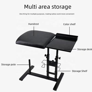 Macchina impermeabile delle cartucce della stazione di lavoro del tatuaggio del tatuaggio con la <span class=keywords><strong>gamba</strong></span> del tavolo di lavoro del treppiede e lo strumento di arte del corpo del bracciolo - Product Image 2