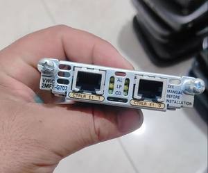 Module de carte d'interface vocale/WAN multi-flex à 2 ports VWIC-2MFT-G703 pour utilisation avec le <span class=keywords><strong>routeur</strong></span> <span class=keywords><strong>2811</strong></span> - Product Image 1