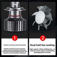 Phare halogène Canbus 6000K 110W 15000lm à faisceau haut et bas, ampoule de phare LED H7 pour voiture Honda - Vente en gros