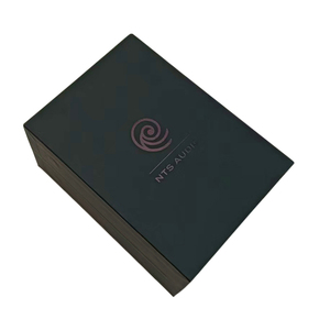 Luxury <b>Black</b> Rigid Cardboard Magnetic Gift <b>Box</b> with Custom Logo - Product Image 6