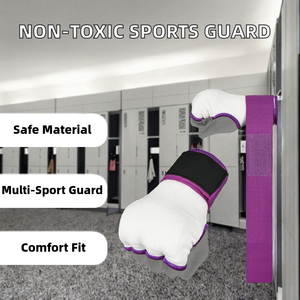 Wholesale Cotton Non-Toxic Mouth Guard for MMA Football Lacrosse Basketball Hockey <b>Boxing</b> Sports Combo Set Customized - Product Image 2