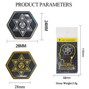 Autocollant de protection anti-radiation pour téléphone CAMAZ personnalisé, bouclier de protection contre <span class=keywords><strong>les</strong></span> ondes électromagnétiques - Product Image 3