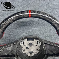 Volant en cuir vintage amélioré, adapté aux Volkswagen MK5 MK6 MK7 7.5 GTI GTD R Passat Polo GTI CC Golf7 7R Tiguan