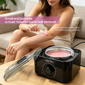 Digital Display <b>Wax</b> Heater with 38-120°C Adjustable Temperature for Hair Removal Waxing at Home or Salon - Product Image 4