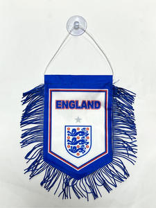 Recuerdo de Fútbol, Bandera Pequeña de Cinco Puntas para la Selección Nacional de Brasil, Alemania, Portugal, Barcelona - Product Image 6