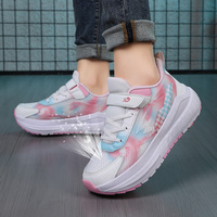 Chaussures à Roulettes pour Hommes et Femmes, Patins à Roues Quad pour Enfants et Étudiants, Semelle Intérieure en PU pour Enfants