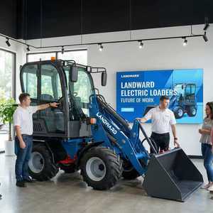 รถตักล้อยาง Epa 5 ล้อ ขนาดกะทัดรัด รับน้ำหนัก 1850 กก. ระบบไฮดรอลิกเต็มรูปแบบ เหมาะสำหรับฟาร์ม สวน งานเทศบาล ขนส่ง ประสิทธิภาพสูง - Product Image 1