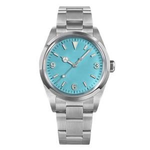 Montres mécaniques classiques pour hommes San Martin de marque originale 39 mm Logo personnalisé Montre automatique SW200 - Product Image 5