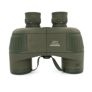 Jumelles de chasse professionnelles de haute qualité 10x50 avec télémètre laser 120m, mise au point fixe, faible luminosité, BAK4, pour l'extérieur - Product Image 2