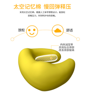 Bundle <strong>Best</strong> Ergonomic Neck <strong>Pillow</strong> for Airplane Travel Car Ride Sleeping Comes Premium Quality Memory Foam - Product Image 6