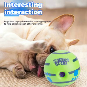 ของเล่นสุนัขสไตล์การ์ตูนทำจากพีวีซีแบบโต้ตอบมีเสียงดังและทนทาน - Product Image 3