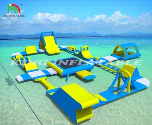 Inflatable Commercial Floating Water Park Inflatable Aqua Park Obstacle Beach Water Park Equipment