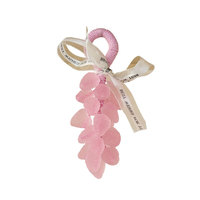Handgemaakte zeep met kristallen aardbei, geurolie, wasbaar, decoratieve hanger, fruitgeur, op maat gemaakte geschenkverpakking