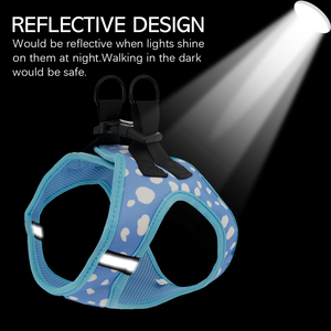 Rompi Pakaian Anjing, Harness, Aksesoris Jalan-Jalan Anjing, Tali Kekang, Harness yang Dapat Disesuaikan, Set Harness Neoprena - Product Image 3